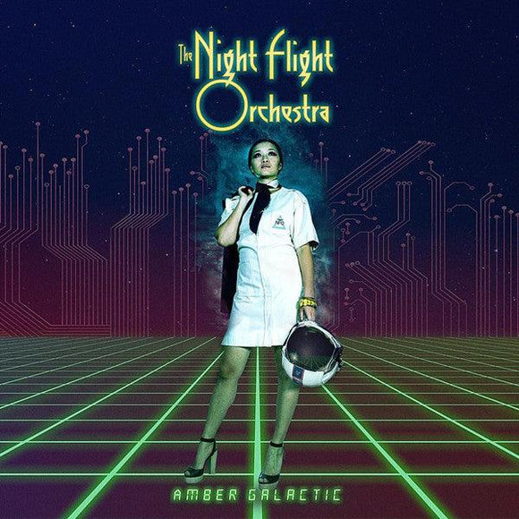 The Night Flight Orchestra - Amber Galactic (Black Vinyl) - Good Records To Go