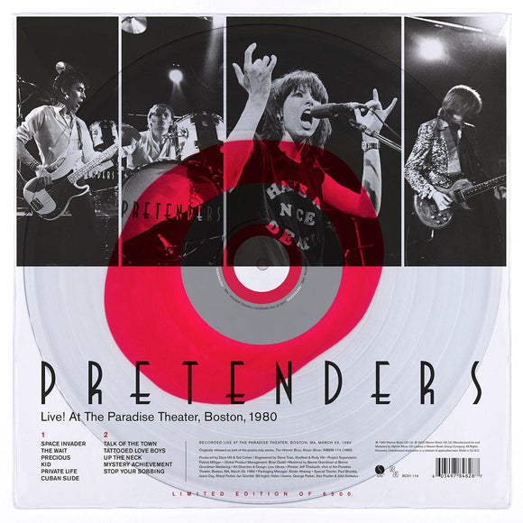 The Pretenders - Live! At the Paradise, Boston, 1980. - Good Records To Go