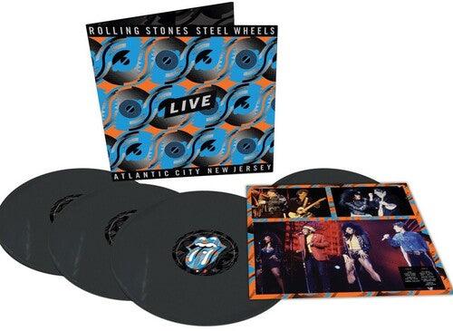 The Rolling Stones - Steel Wheels Live: Atlantic City New Jersey (4LP Black 180gm Vinyl) - Good Records To Go