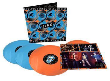 The Rolling Stones - Steel Wheels Live (Live From Atlantic City, NJ, 1989) [Blue & Orange Vinyl] - Good Records To Go