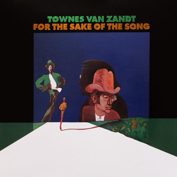Townes Van Zandt - For The Sake Of The Song (Translucent Blue Vinyl) {Vinyl Me Please} - Good Records To Go