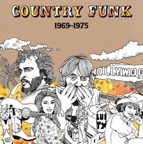Various Artists - Country Funk 1969-1975 (Special Edition Orange Swirl 2xLP, Limited to 1,000) - Good Records To Go