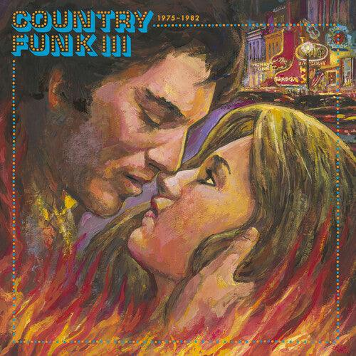 Various Artists - Country Funk Vol. 3 1975-1982 / Various (Deluxe Edition with Foil Jacket, Red & Blue Swirl 2xLP)) - Good Records To Go
