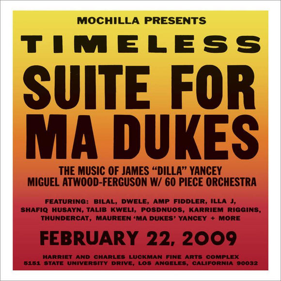 Various Artists   - Mochilla Presents Timeless: Suite For Ma Dukes (2LP) - Good Records To Go
