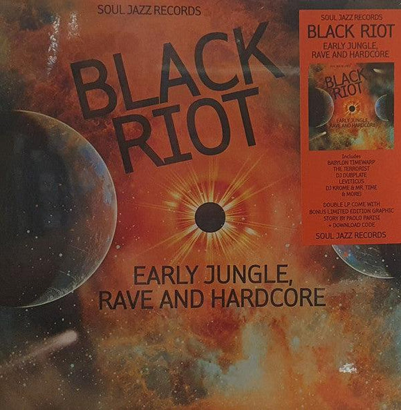 Various - Black Riot (Early Jungle, Rave And Hardcore) [2xLP] - Good Records To Go