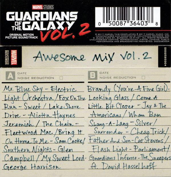 Various - Guardians Of The Galaxy Vol. 2: Awesome Mix Vol. 2 (Cassette) - Good Records To Go