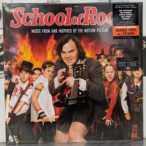 Various - School Of Rock (Music From And Inspired By The Motion Picture) [Orange Vinyl - Rocktober 2021] - Good Records To Go