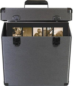 Vinyl Styl™ Groove Record Carrying Case (Graphite) - Good Records To Go