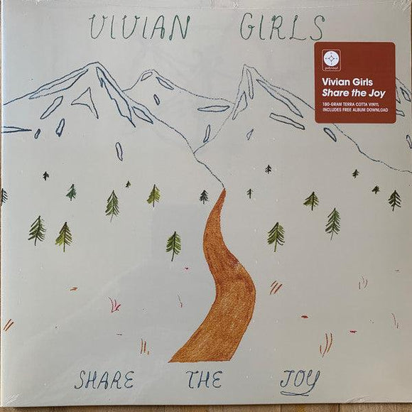 Vivian Girls - Share The Joy (Brown Marble [Terra Cotta] Vinyl) - Good Records To Go