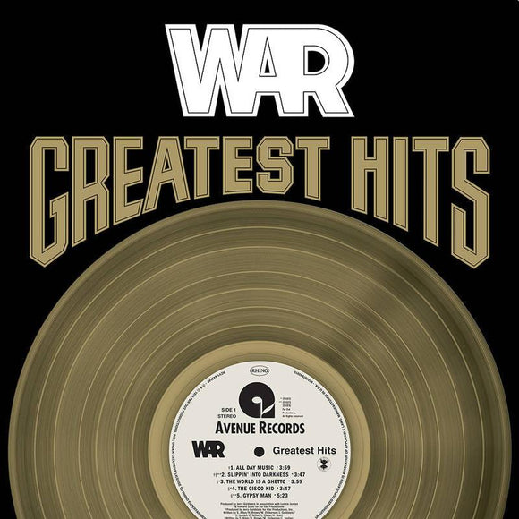 War - Greatest Hits (Gold Vinyl) - Good Records To Go