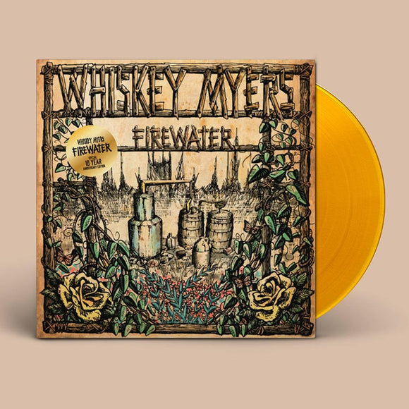 Whiskey Myers - Firewater (Special 10 Year Aniversary Edition Gold Vinyl) - Good Records To Go