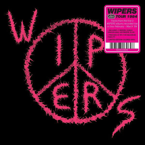 Wipers - Tour 1984 (Pink Marbled Vinyl) - Good Records To Go